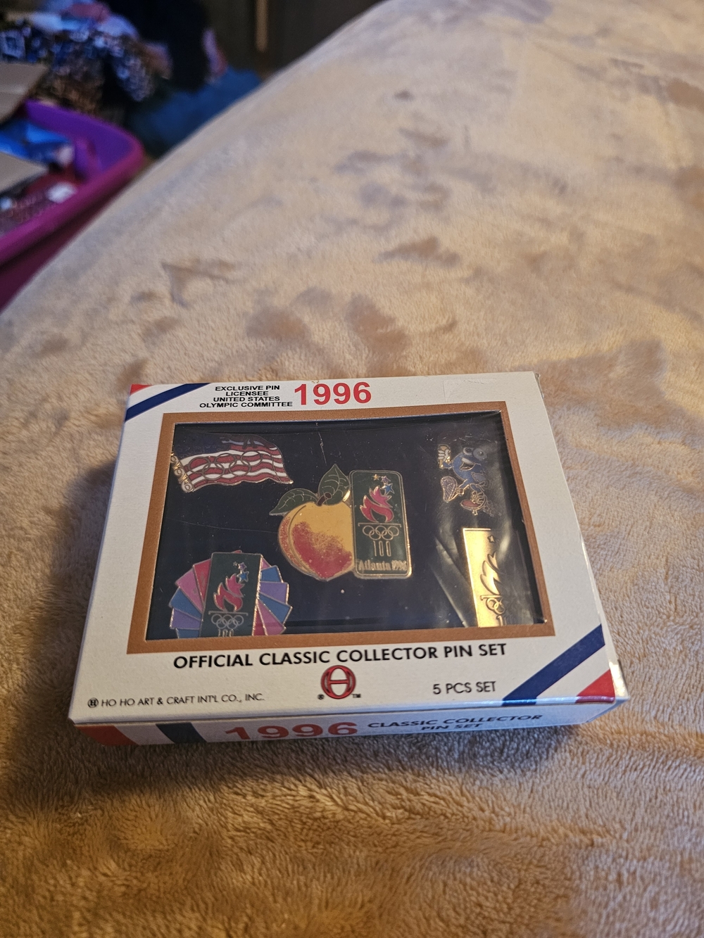 1996 Atlanta Olympic Collector Pin Set -โ Multicolor ๐ฉท - Picture 2 of 4